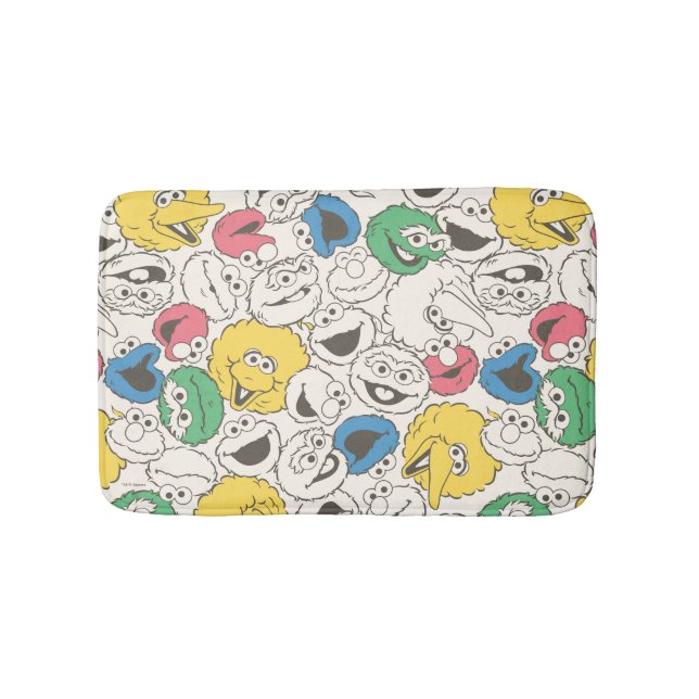 Tapis De Bain Camarades de la rue Sésame | Motif principal gross (Devant)