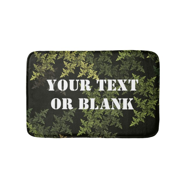 Tapis De Bain Camouflage fractal (Devant)
