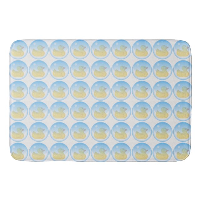 Tapis De Bain Canard dans la bulle Motif ironique (Devant)