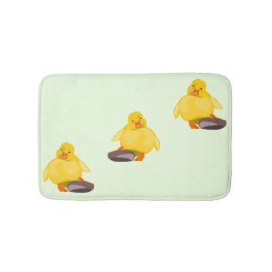 Tapis De Bain Canard jaune mignon