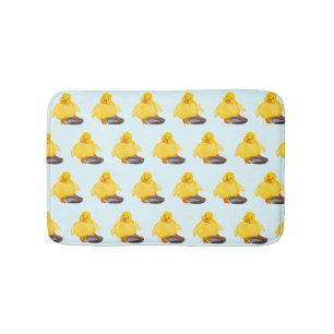 Tapis de bain Canards Jaunes