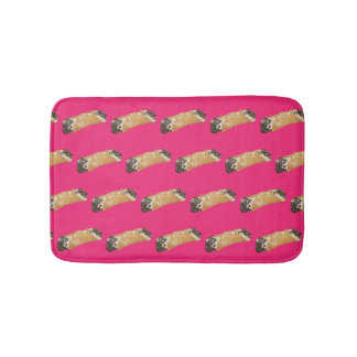 Tapis De Bain Cannoli (Arrière - plan rose)
