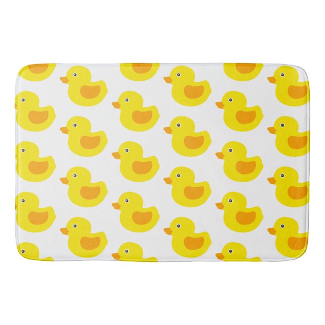 Tapis De Bain Caoutchouc pour bébé jaune et orange pour enfants (Devant)