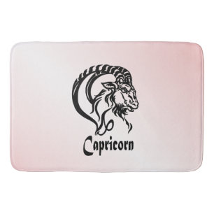 Tapis De Bain Capricorne la Chèvre de Mer Zodiaque
