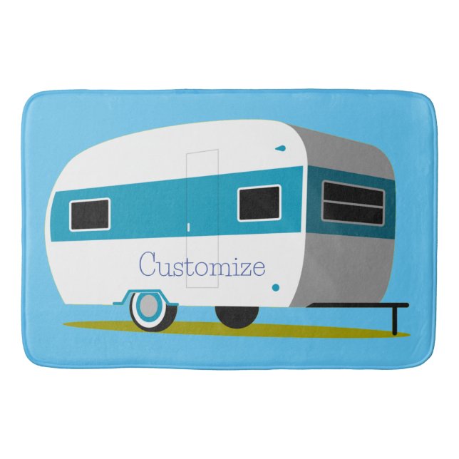 Tapis De Bain Caravan Camper RV Thunder_Cove (Devant)