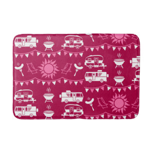 Tapis De Bain Caravan Camping Maison Décor