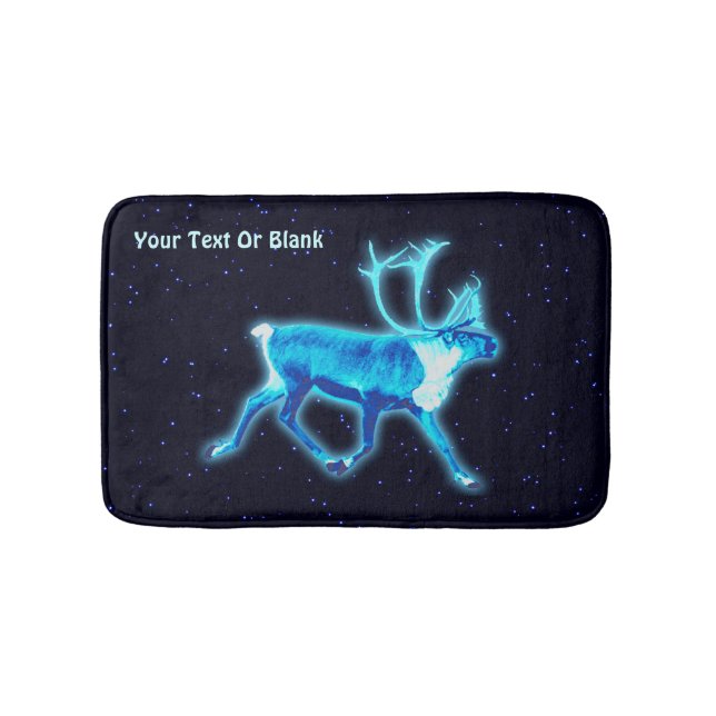 Tapis De Bain Caribou bleu (Devant)