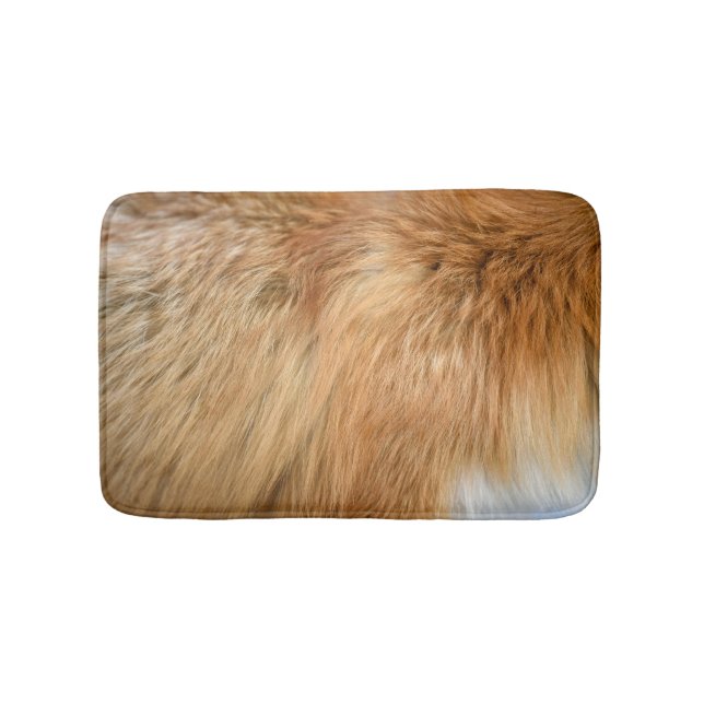 Tapis De Bain Carreau Motif de fourrure Red Fox (Devant)