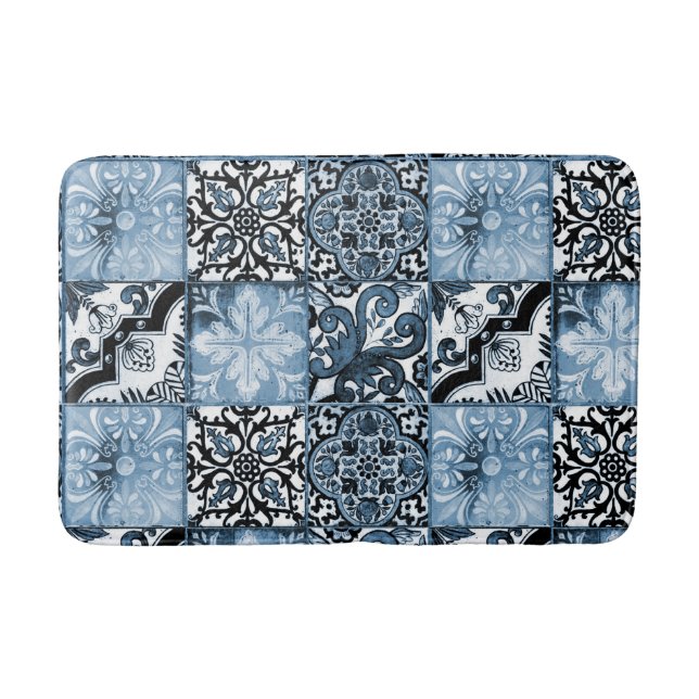 Tapis De Bain Carrelage océanique (Devant)