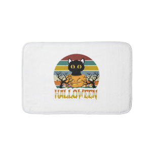 Tapis De Bain Cat Halloween