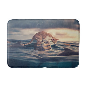 Tapis De Bain Cat Nap Dream ou cauchemar