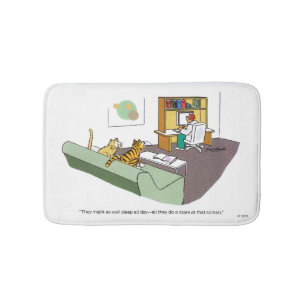 Tapis De Bain Cat Talk