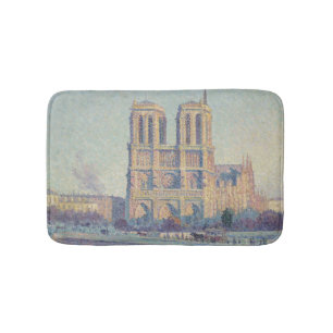 Tapis De Bain Cathédrale Notre-Dame Paris France Peinture classi