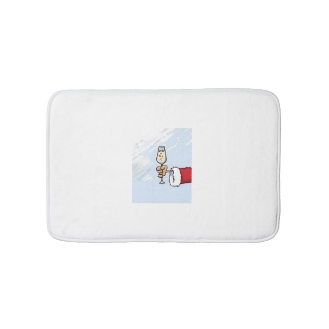 TAPIS DE BAIN **CÉLÉBRER L'ADULTE DE SANTA CLAUS" (Devant)