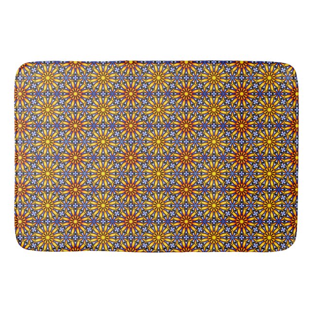 Tapis De Bain Celestial Sun Mandala  (Devant)