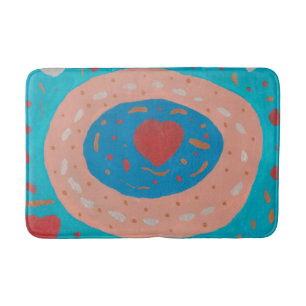 Tapis de bain Cercles d'amour