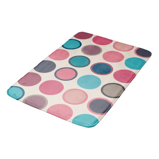 Tapis De Bain Cercles de l'Horizon 3 (Angle)