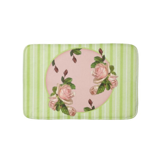 Tapis De Bain Chalet Rose de bain Mat (Devant)