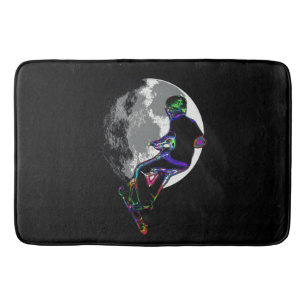 Tapis De Bain Champ Moonlit Scooter - Scooter Boy Arwork