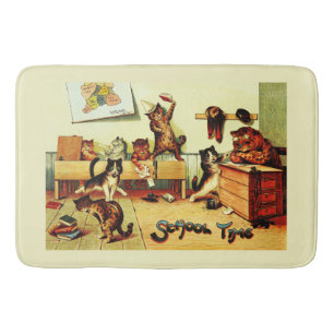 Tapis De Bain Chaos en classe Kitten Louis Wain