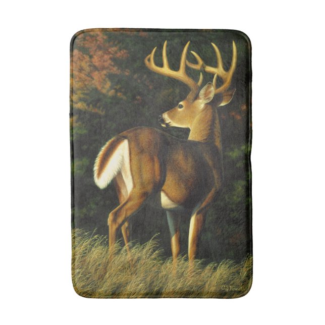 Tapis De Bain Chasse aux cerfs de Virginie (Devant (Vertical))
