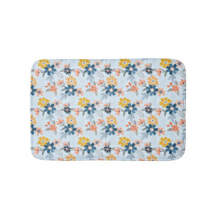 Tapis De Bain Chat de bain Motif à fleurs inspirée de Boho
