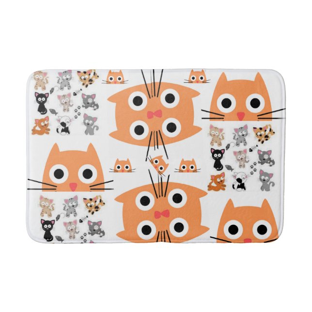 Tapis De Bain Chat Kitten Salle de bain Salle de bain Mat (Devant)