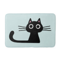 Chat noir kitty aux longs Whiskers