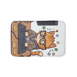 Tapis de bain Chat Royal