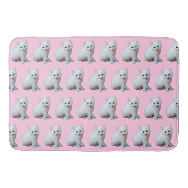 Tapis De Bain Chatons blancs (Devant)