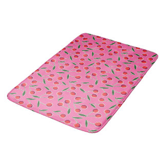 Tapis De Bain Chaud rose Pop Art Berry Cherry