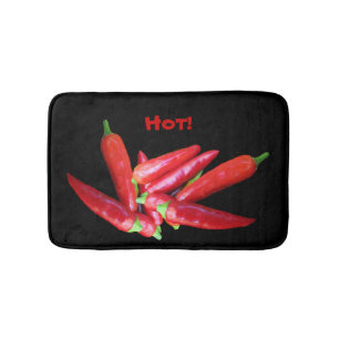 Tapis De Bain Chauds poivrons Mat de bain