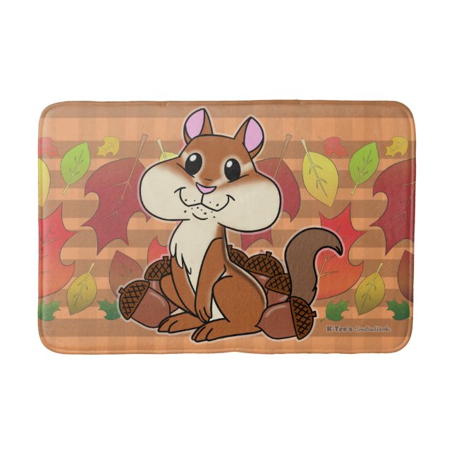 Tapis De Bain Cheeky Chipmunk - (Devant)