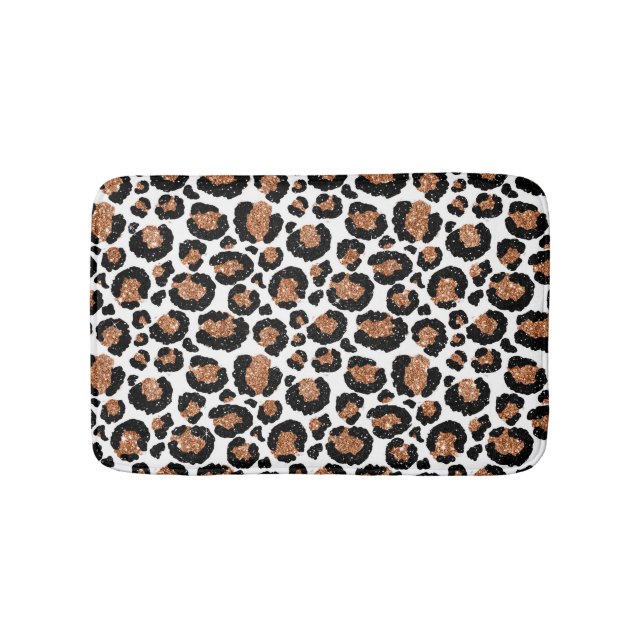 Tapis De Bain Cheetah - Motif Leopard (Devant)