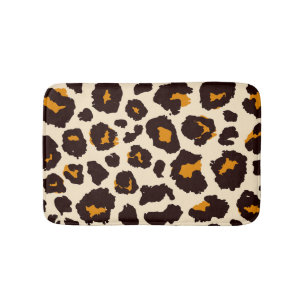 Tapis De Bain Cheetah Skin, Texture Poster de animal.