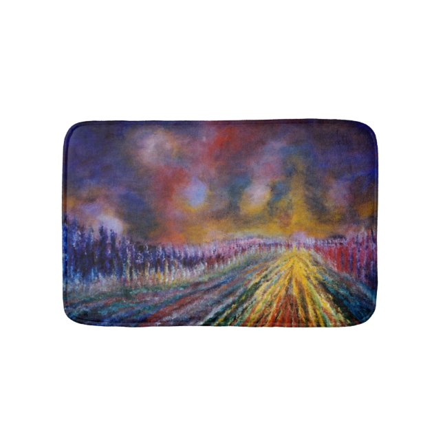 Tapis De Bain Chemin pourpre (Devant)