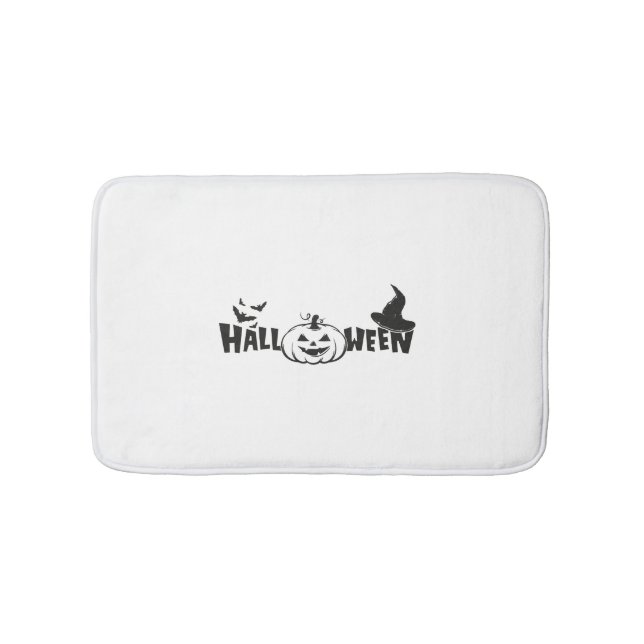 Tapis De Bain Chemise Halloween, Chemise Halloween drôle (Devant)