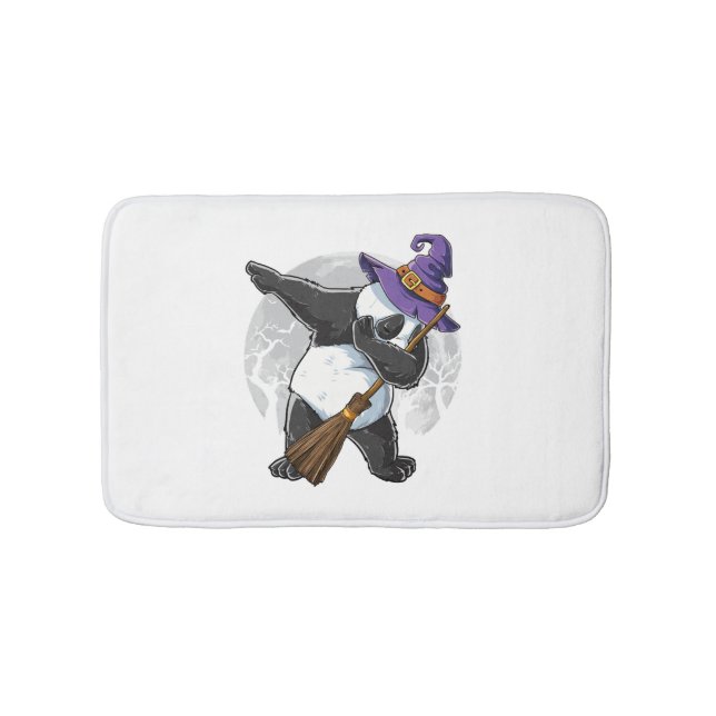 Tapis De Bain Chemises Halloween Panda Dabbing, Halloween 2021 (Devant)