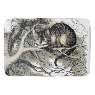 Tapis De Bain Cheshire Chat Alice Wonderland Classic
