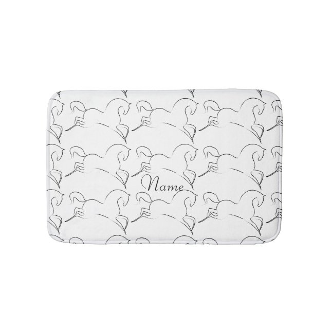 Tapis De Bain Cheval sauvage Thunder_Cove (Devant)