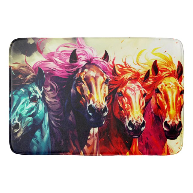 Tapis De Bain Chevaux Ai (Devant)
