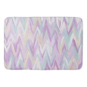 Tapis De Bain Chevrons Abstraits