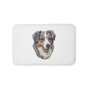 Tapis De Bain Chien berger australien