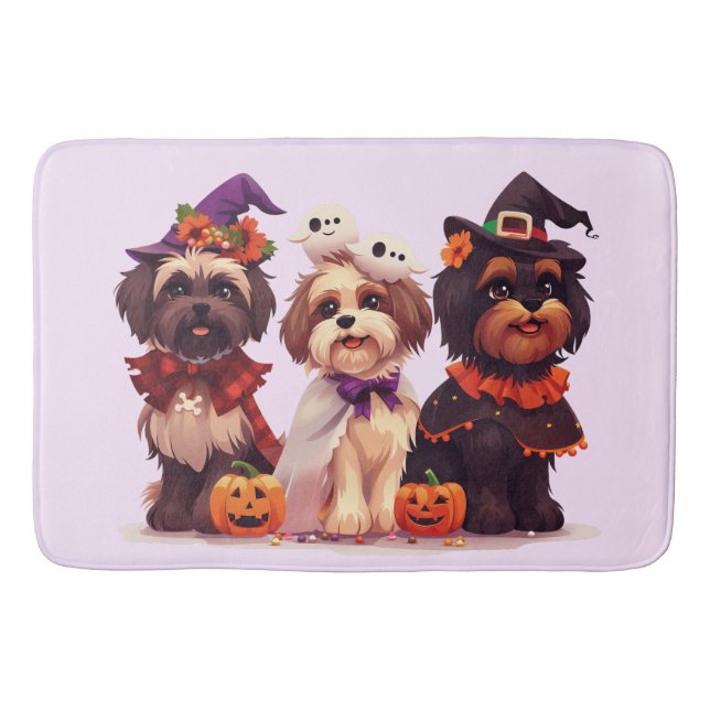 Tapis De Bain Chih Tzu Chih Halloween (Devant)