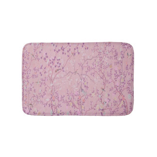 Tapis De Bain Chinoiserie rose moderne Mat de bain
