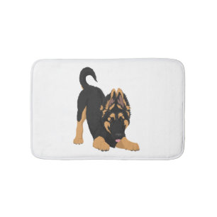 Tapis De Bain Chiot berger allemand
