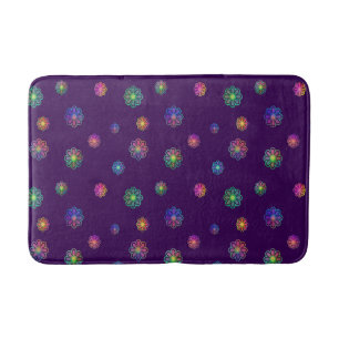 Tapis De Bain Choisissez un fond personnalisé Posy 