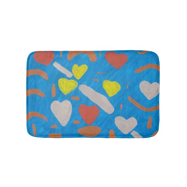 Tapis De Bain Ciel d'amour bain Mat (Devant)