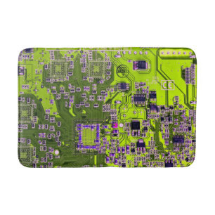 Tapis De Bain Circuit imprimé circuit imprimé circuit imprimé ca