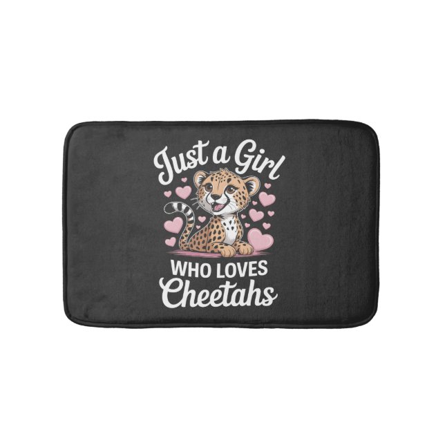 Tapis De Bain Citation drôle de guépard  (Devant)
